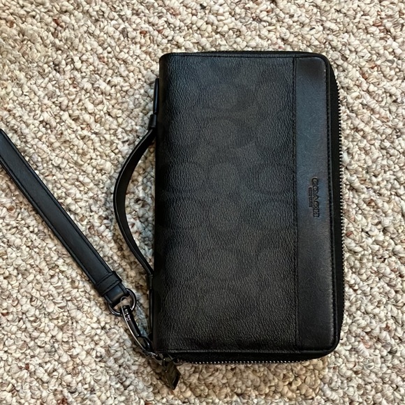 Coach Bags Coach Double Zip Travel Organizer In Signature Canvas